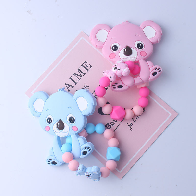 Infant Silicone Toy Teether Baby Silicone Cartoon New