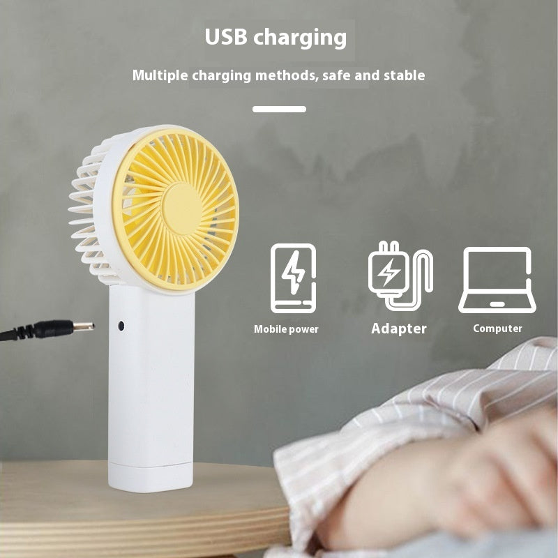 Outdoor Portable USB Rechargeable Handheld Fan