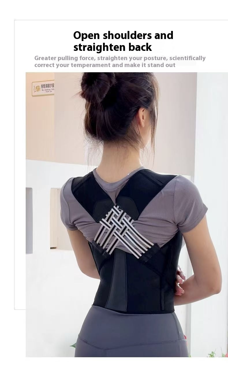 Fitness Heavy Shoulder Straps,Vicorrect,Posture Corrector For Men And Women, Bench Presses, Shoulder Training Straps, Press Lifts, Straight Back Assist Straps, Chest Straight, Open Shoulder Assist Str