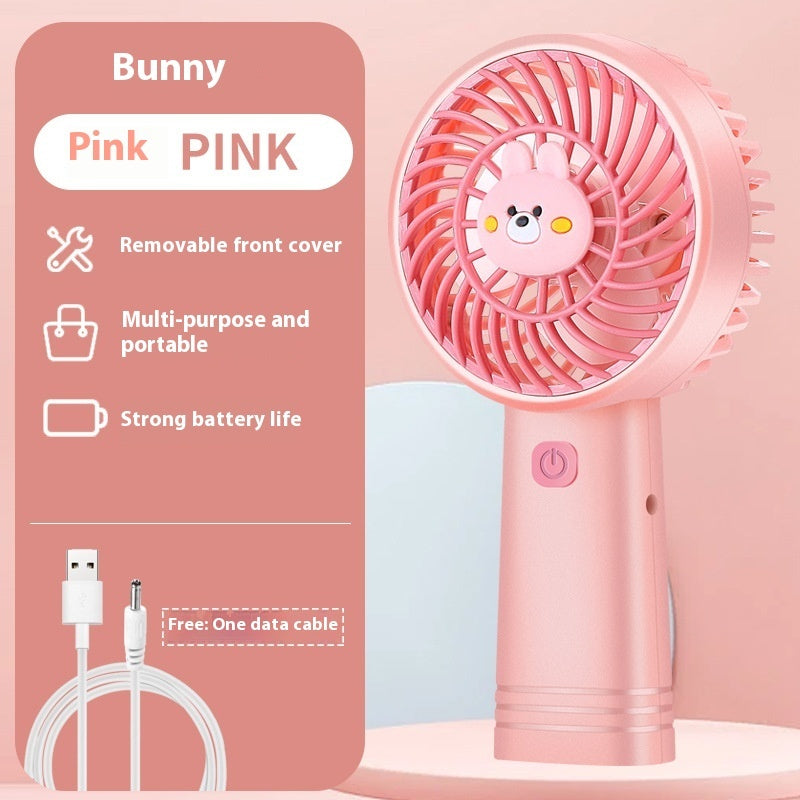 Outdoor Portable USB Rechargeable Handheld Fan